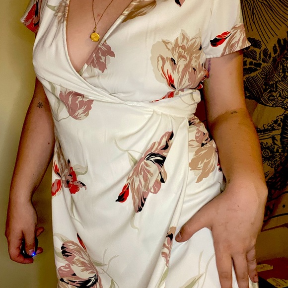 floral high low dress - Picture 4 of 4